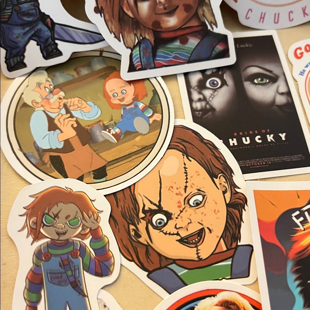 Chucky Sticker Bundle - Picture 6 of 7
